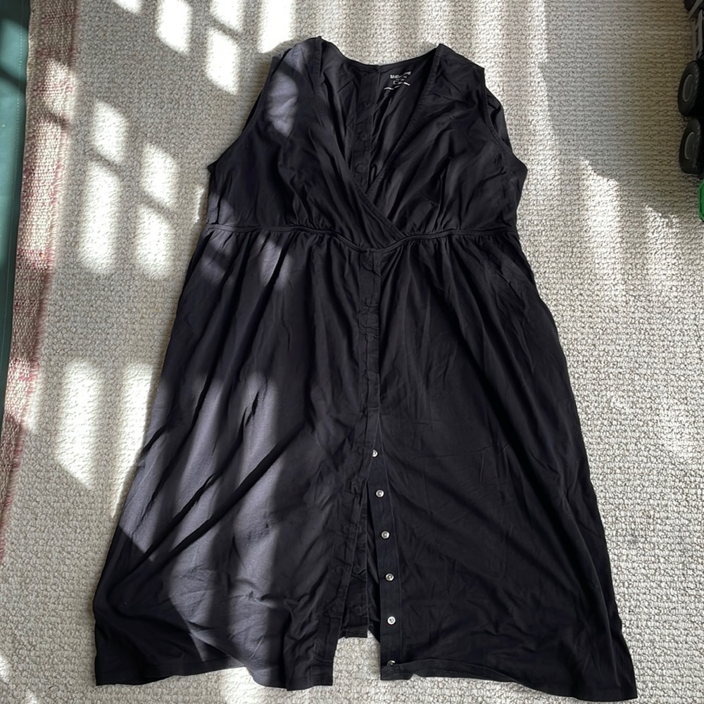 Black motherhood maternity delivery gown